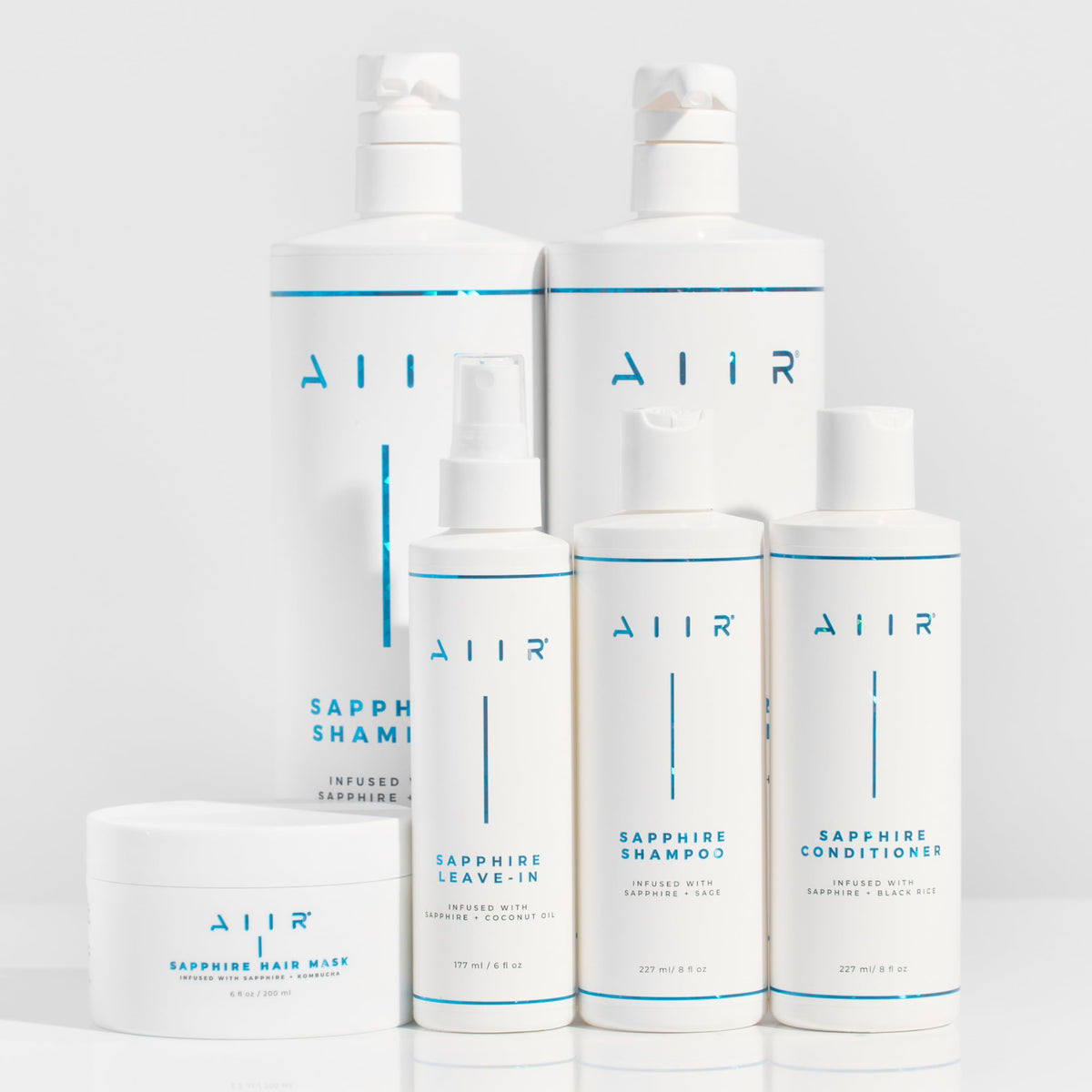 AIIR Sapphire Conditioner - Hydrating Repair for Dry Damaged Hair, 8 oz
