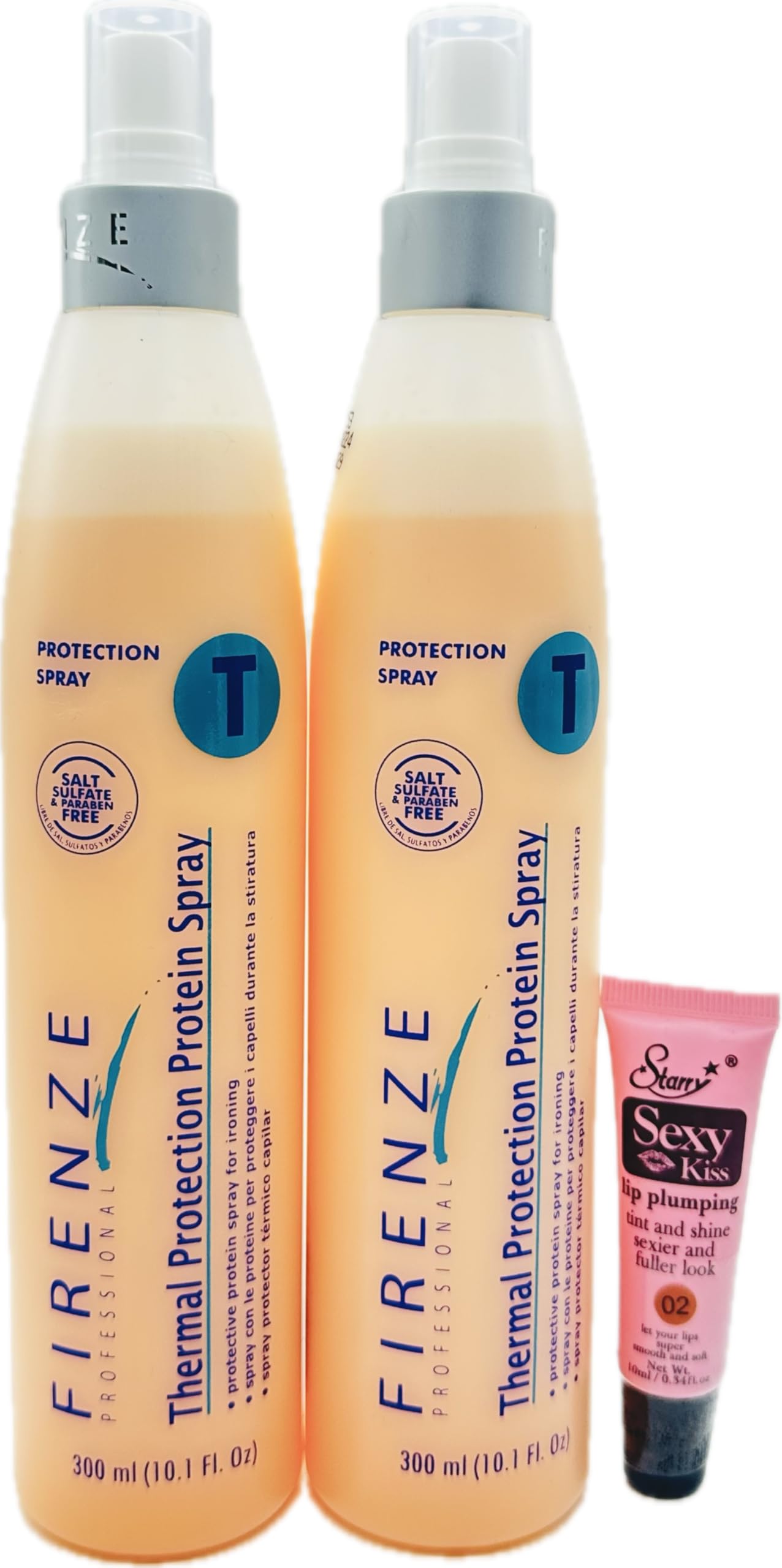 Firenze Professional Thermal Protection Protein Spray (T) 300ml/10.1fl Oz- Pack of 2 Beauty & Personal Care Firenze Professional