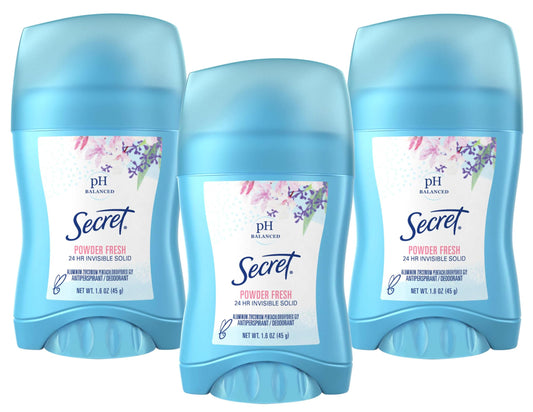 Secret 1.6OZ Deordorant (Pack of 3) Beauty and Personal Care Procter & Gamble