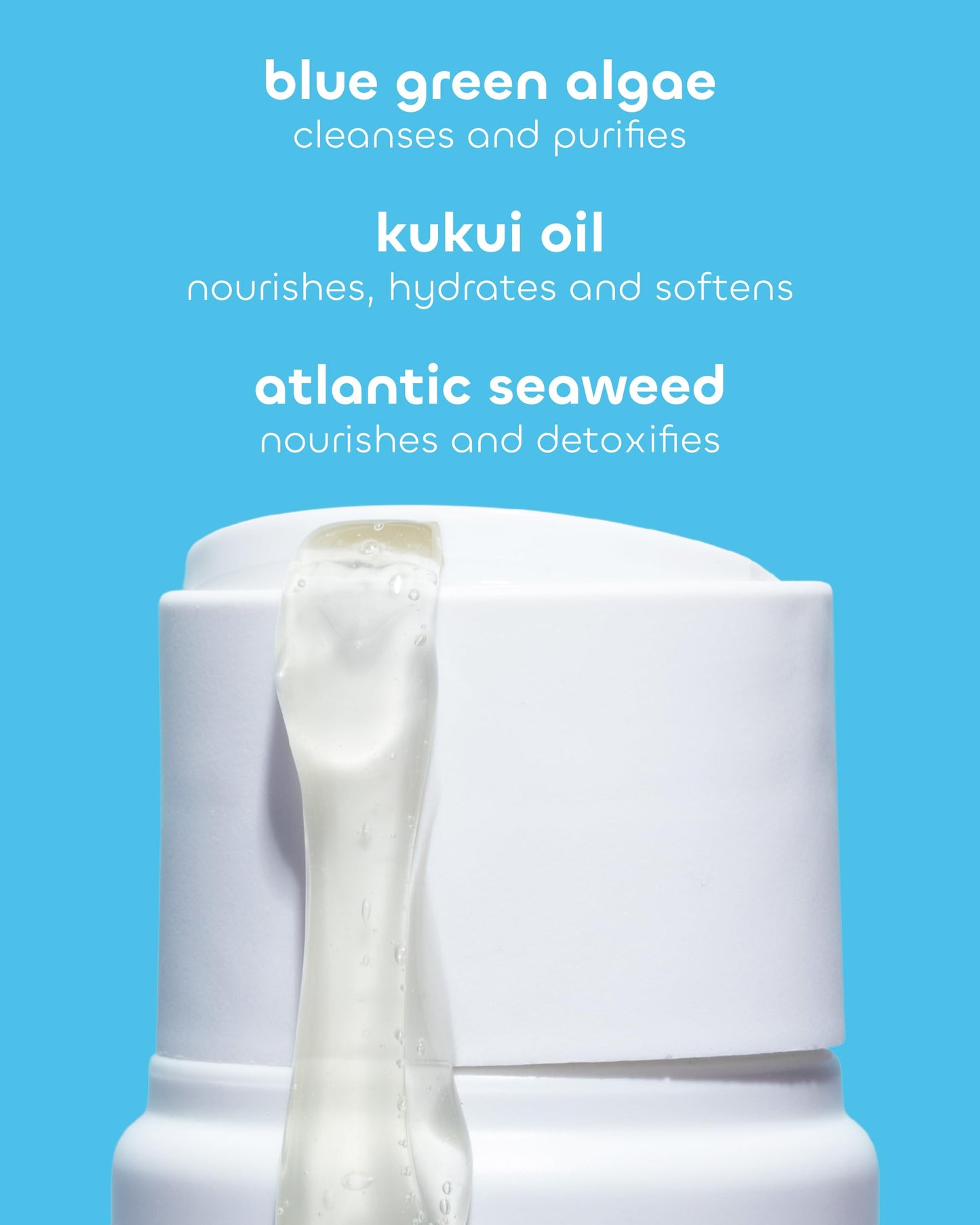 Seaweed Bath Co. Hydrate Body Wash - Unscented - Foaming Shower Gel Cleanser with Natural Ingredients - Fragrance Free and Gentle - Good For Sensitive Beauty & Personal Care The Seaweed Bath Co.