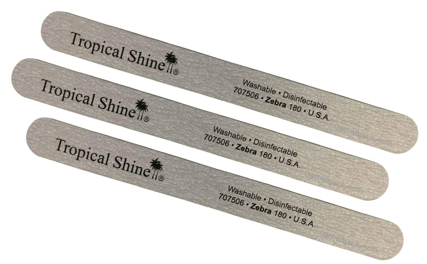 Tropical Shine *washable * Disinfectable * #707506 Zebra 180 (3 - PACK) Beauty & Personal Care Tropical Shine