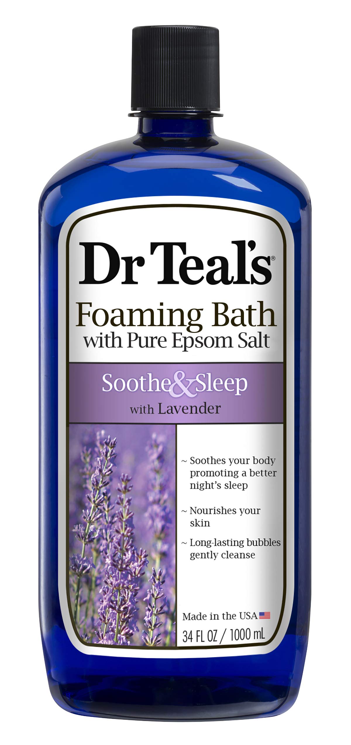 Dr. Teal's Foaming Bath, Lavender, 34 Ounce (Pack of 3) Beauty & Personal Care Dr Teal's