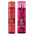 Bath & Body Works Strawberry Flirt + All Eyes On Her Fine Fragrance Mist 2-Pack - Fruity Floral Perfume Set Beauty & Personal Care Bath & Body Works