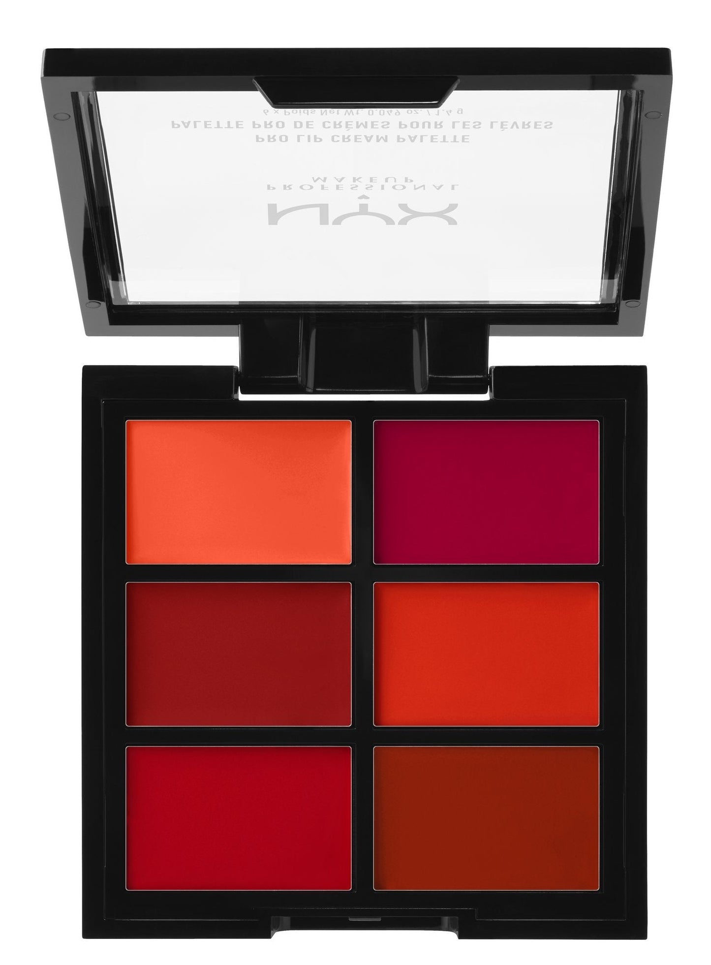 NYX PROFESSIONAL MAKEUP Pro Lip Cream Palette, The Reds, 0.317 Ounce Beauty & Personal Care NYX PROFESSIONAL MAKEUP