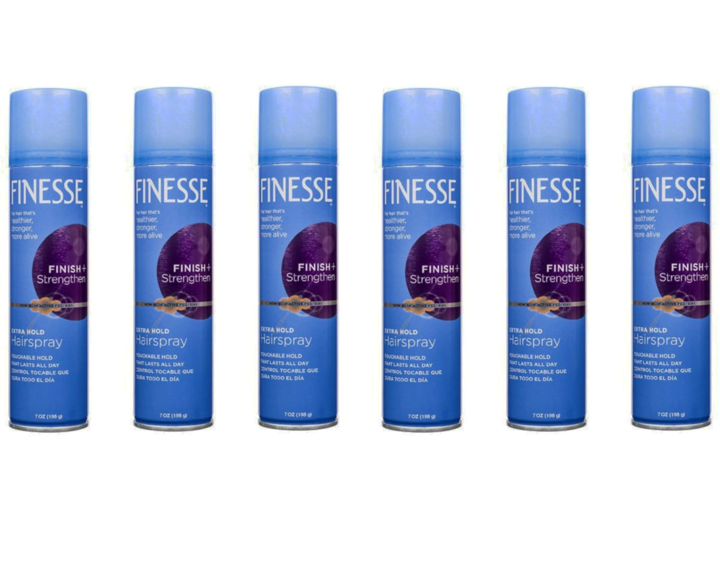 Finesse Extra Hold Aerosol Hairspray 7 oz (Pack of 6) Beauty & Personal Care BabyFaceDiary