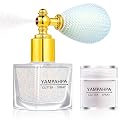 Body Glitter Spray, White Glitter Spray for Hair and Body, Include 1 Jar of Refills Beauty & Personal Care Yampahpa