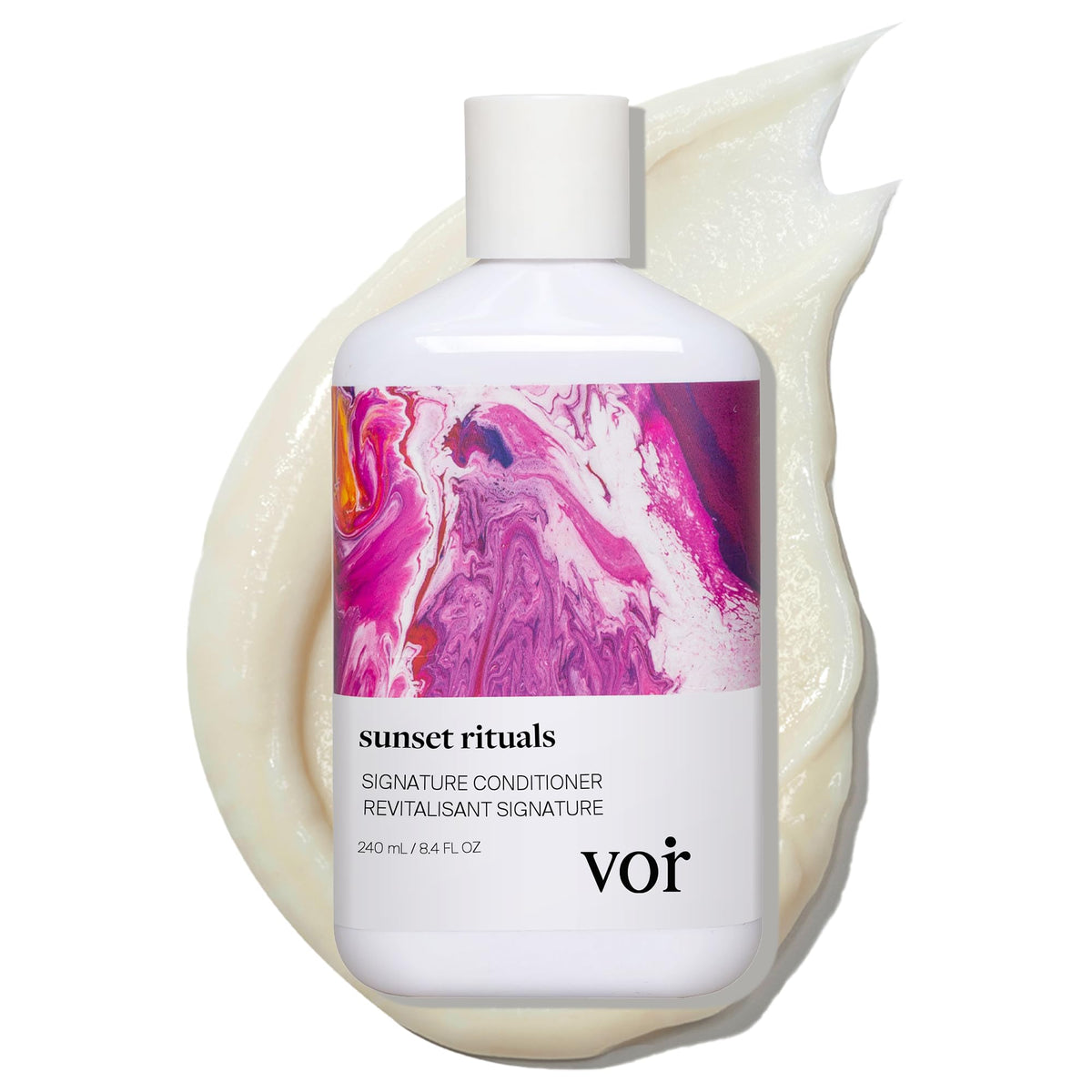 VOIR Sunset Rituals Signature Creamy Conditioner for Frizzy Hair 8.4 FL Oz