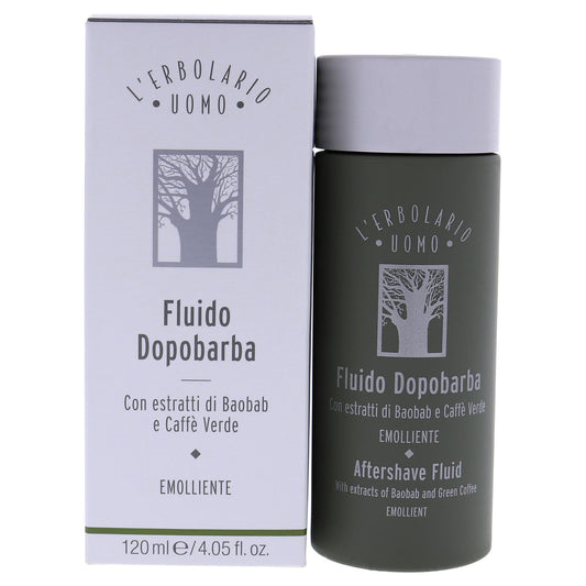 L'Erbolario Baobab And Green Coffee Aftershave Fluid - For Instantly Reducing Any Redness Caused By Shaving - Soothe Any Feelings Of Discomfort Beauty and Personal Care L'Erbolario