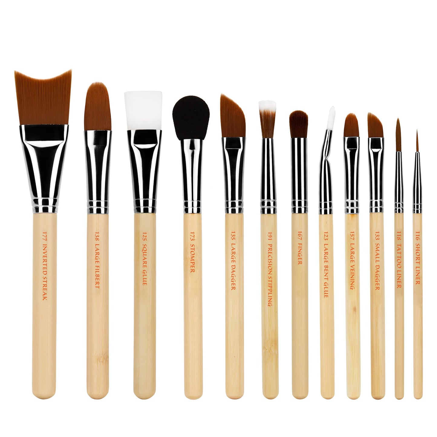 Bdellium Tools Professional Makeup Special Effects SFX Series 12 pc. Brush Set with Double Pouch (2nd Collection) Beauty & Personal Care BDELLIUM TOOLS