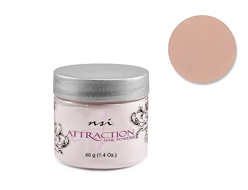 nsi Attraction Nail Powder - Peach Blush - Opaque - 40g by NSI Beauty & Personal Care NSI