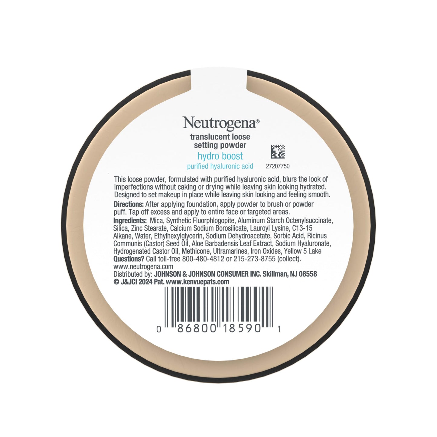 Neutrogena Hydro Boost Translucent Loose Setting Powder with Purified Hyaluronic Acid for Smooth Skin, Blurs Imperfections and Sets Makeup Beauty & Personal Care Neutrogena