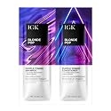 IGK BLONDE POP Shampoo & Conditioner Tandem Packette | Brighten + Neutralize Brass | Vegan + Cruelty Free | 0.46 Oz Beauty & Personal Care IGK