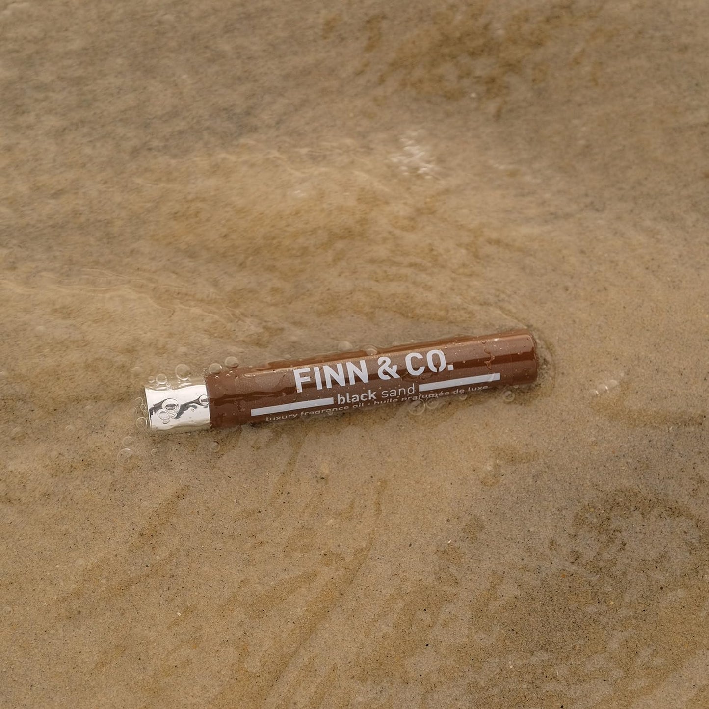 FINN & CO. Black Sand Fragrance Oil, Long-Lasting Beach Inspired Fragrance for Men & Women, Roll On Perfume Oil, Travel-Friendly, Lightweight, Easy Beauty & Personal Care FINN & CO.