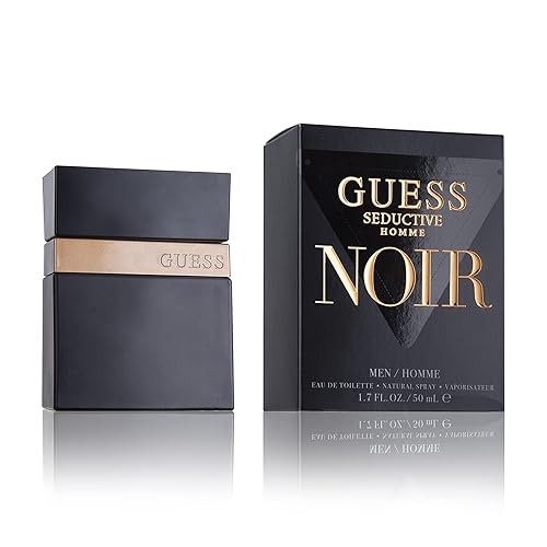 GUESS Seductive Noir for Men Eau de Toilette, 1.7 Fl Oz Beauty & Personal Care GUESS