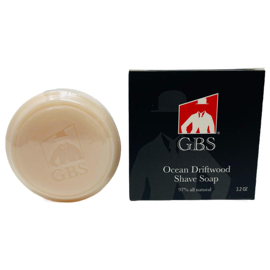 GENTS 97% All Natural Shave Soap Set for Men, Ocean Driftwood Limited Edition Shaving Soap Beauty and Personal Care G.B.S