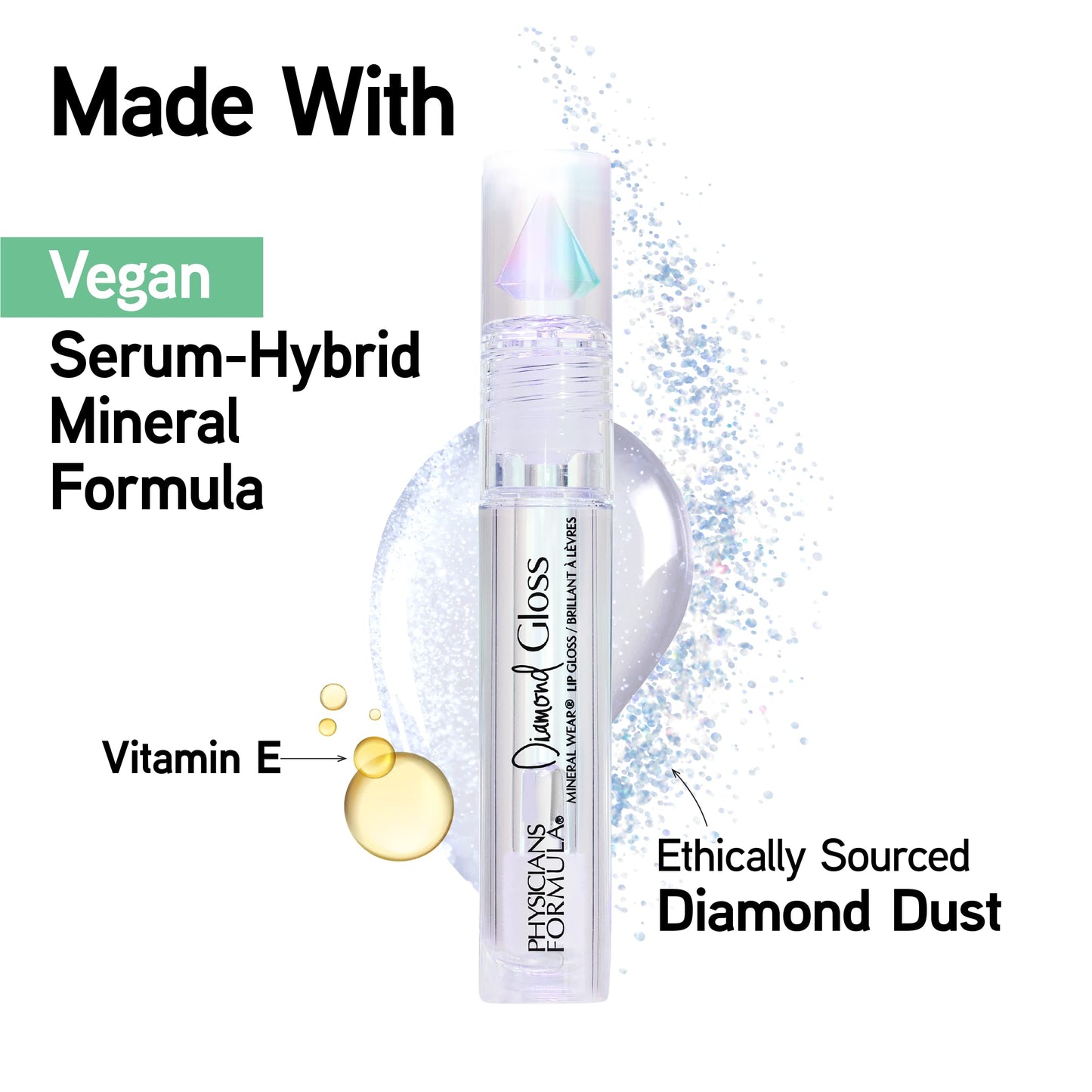 Physicians Formula Mineral Wear® Diamond Gloss Crystal Clear Beauty & Personal Care Physicians Formula
