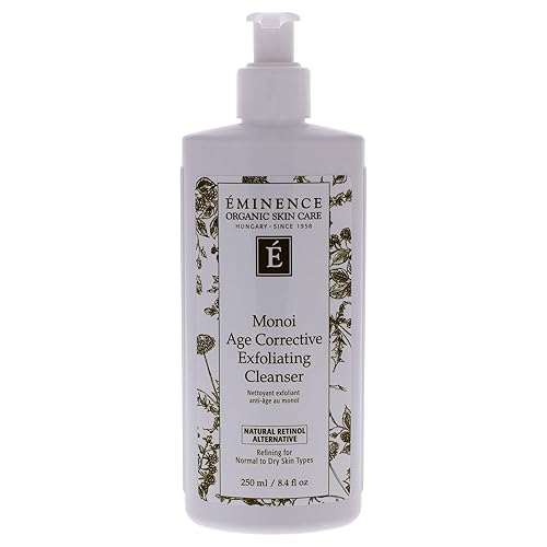 Eminence Monoi Age Corrective Exfoliating Cleanser for Unisex - 8.4 oz Cleanser Beauty & Personal Care Eminence