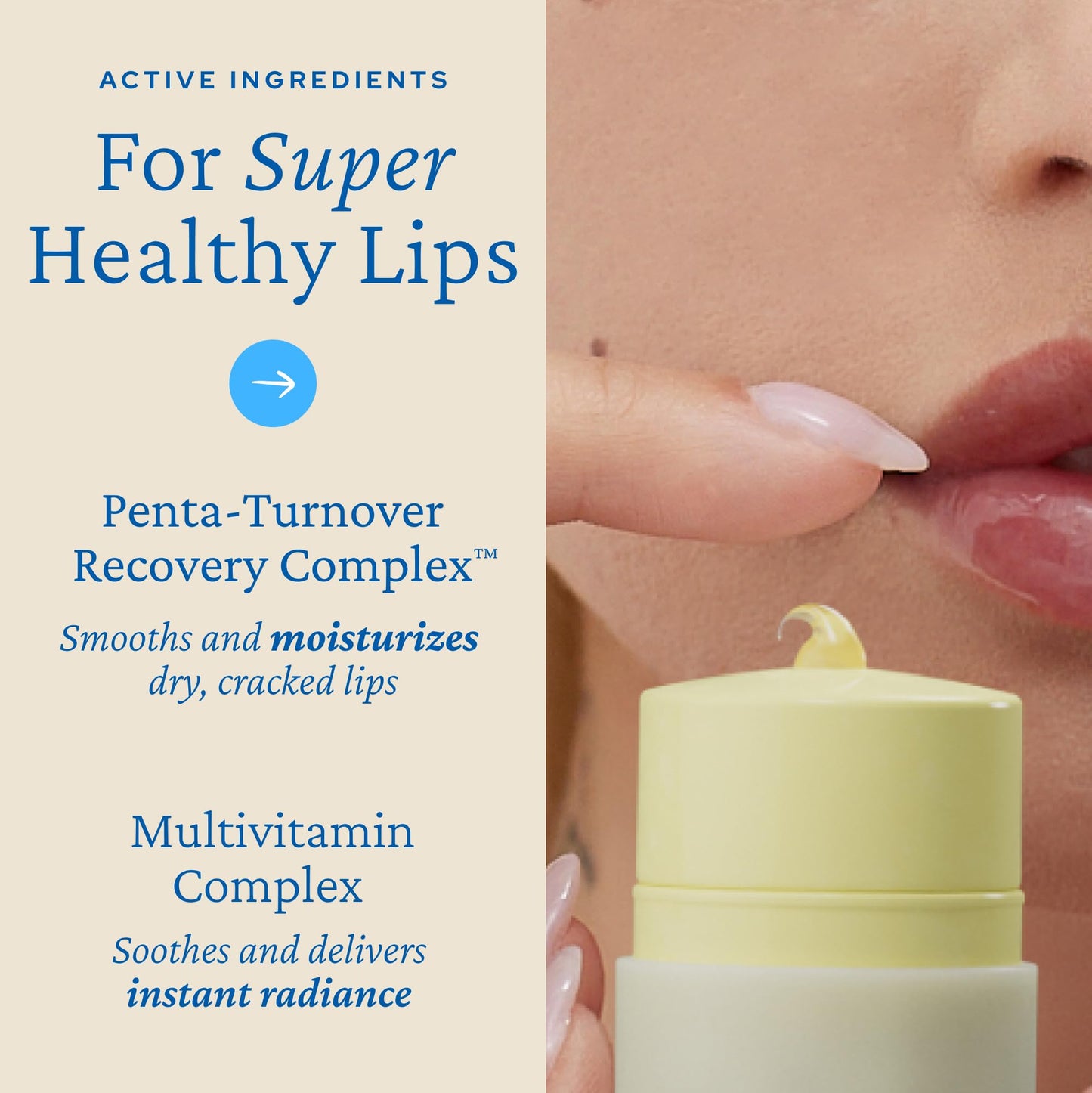 belif Super Knights Multivitamin Lipcerin - Multi-Purpose Glossy Lip Butter Balm with Vitamin B3, C, E & B12 - Smooths Lip Texture & Strengthens Beauty and Personal Care belif