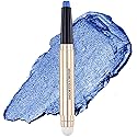 OVIQERKI 18 color eyeshadows stick shimmer,Highlighter waterproof eyeshadow pen,Colour pop eye makeup (16# Midnight Blue Shimmer) Beauty & Personal Care OVIQERKI