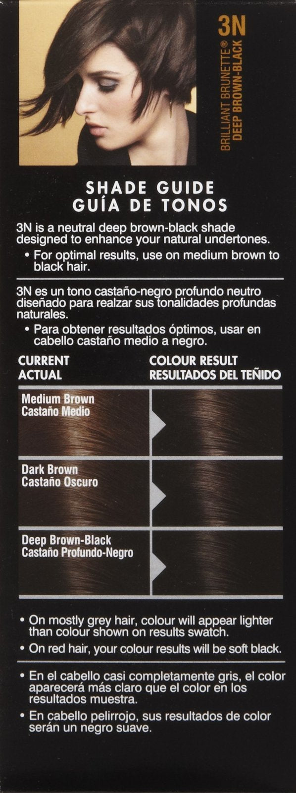 John Frieda Precision Foam Hair Colour, Deep Brown Black 3N, 2 pk Beauty & Personal Care John Frieda