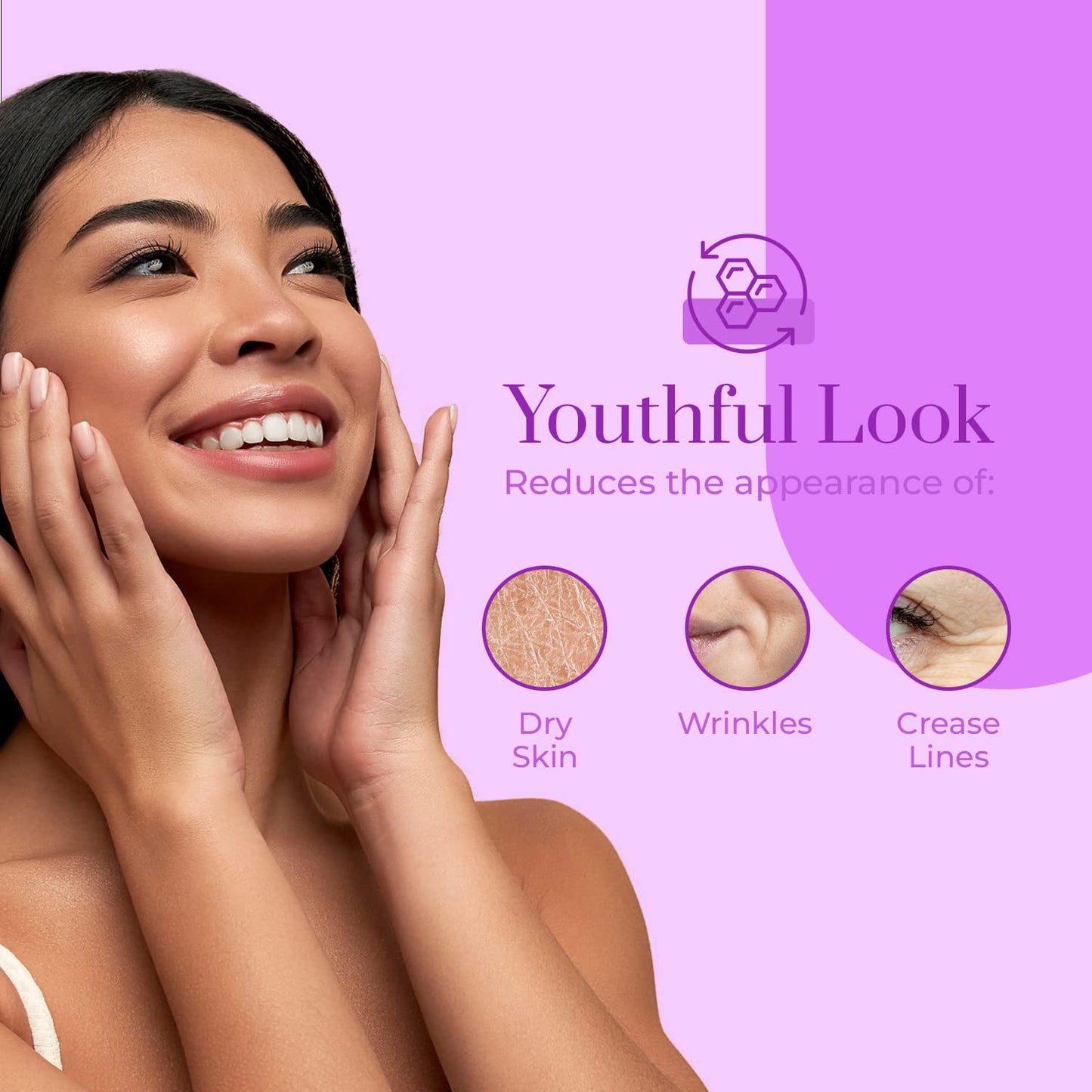 Clear Beauty Collagen Day & Night Face Moisturizer - Dermatologist Tested, Anti Aging Korean Skin Care - Plumping Hydration, Elasticity Support, Silky Beauty & Personal Care Clear Beauty