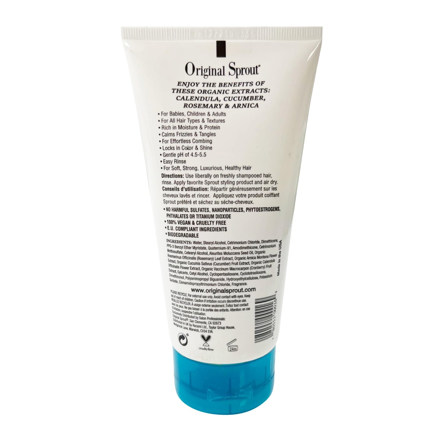 Original Sprout Deep Conditioner for All Hair Types, Vegan Conditioner, 4 oz. Bottle Beauty & Personal Care Original Sprout