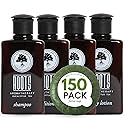 ROOTS AROMATHERAPY 150 Piece Airbnb Essentials for Hosts,Hotel Shampoo & Conditioner Supplies for Guests, Body Wash Lotion & Soap, Travel Size Beauty & Personal Care Roots Aromatherapy