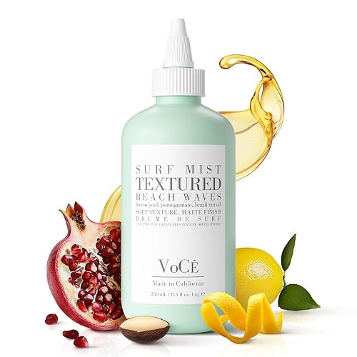 VoCÊ Haircare Natural Surf Mist Texture Spray | Effortless Waves, Light Hold, Vegan, Cruelty-Free & Non-Toxic Haircare with Brazil Nut Oil, Lemon Peel Beauty & Personal Care VOCE HAIRCARE