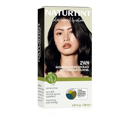 Naturtint 2WN Radiant Nature Brown Black Permanent Hair Color (Pack of 1), Ammonia Free, Vegan, Cruelty Free, up to 100% Gray Coverage, Long Lasting Beauty & Personal Care Naturtint