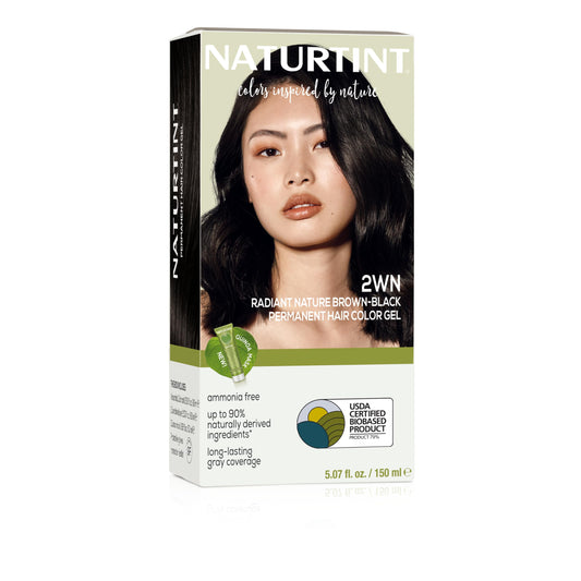 Naturtint 2WN Radiant Nature Brown Black Permanent Hair Color (Pack of 1), Ammonia Free, Vegan, Cruelty Free, up to 100% Gray Coverage, Long Lasting Beauty & Personal Care Naturtint