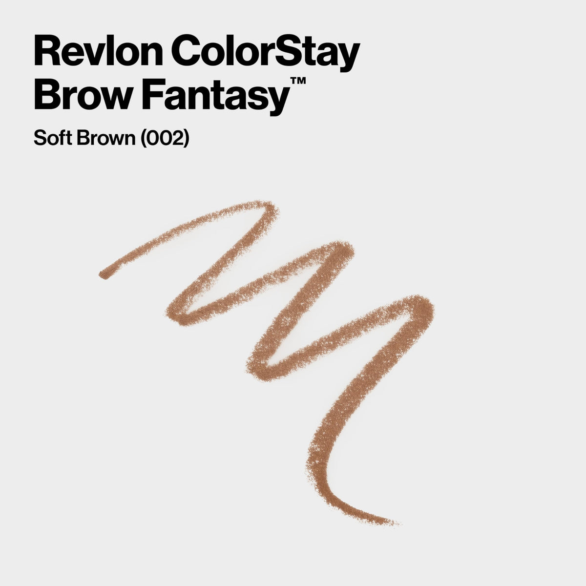Revlon ColorStay Brow Fantasy, All In One Eyebrow Powder Pencil with Shaping Clear Gel, Smudge-proof, Stocking Stuffer for Women, 002 Soft Brown Beauty & Personal Care REVLON