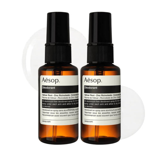 Aesop Aluminum Free Deodorant Spray for Women & Men - Vetiver, Zinc, and Tea Tree to Reduce Odor - Woody & Earthy - Vegan & Cruelty-Free - 1.7 oz Beauty and Personal Care Aesop