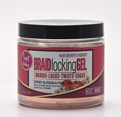NEXT IMAGE Braid Locking Gel (Cherry Blossom & Pomegranate, 16 oz.) Beauty & Personal Care NEXT IMAGE