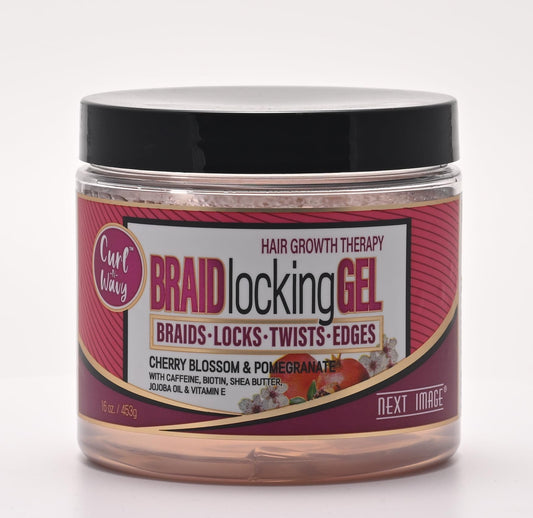 NEXT IMAGE Braid Locking Gel (Cherry Blossom & Pomegranate, 16 oz.) Beauty & Personal Care NEXT IMAGE