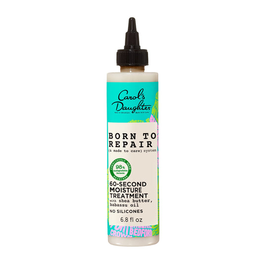 Carol's Daughter Born To Repair 60-Second Moisture Hair Treatment, Hydrating, Detangling Hair Care for Curls with Shea Butter, 6.8 Fl Oz Beauty & Personal Care Carol's Daughter