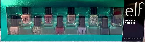 e.l.f 10 Piece Nail Polish Set Beauty & Personal Care e.l.f.