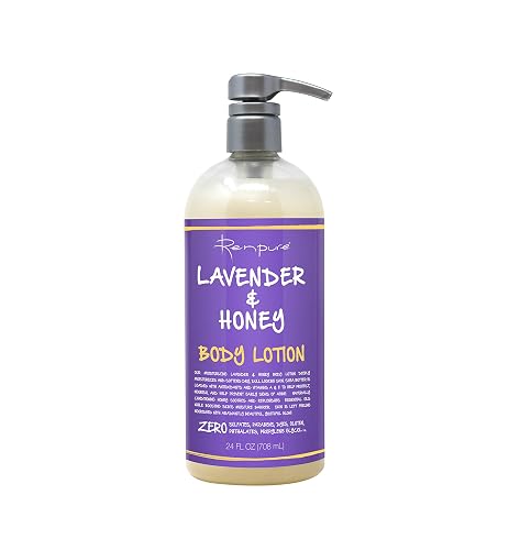 Renpure Lavender & Honey Body Lotion, 24 Ounce Beauty & Personal Care RENPURE