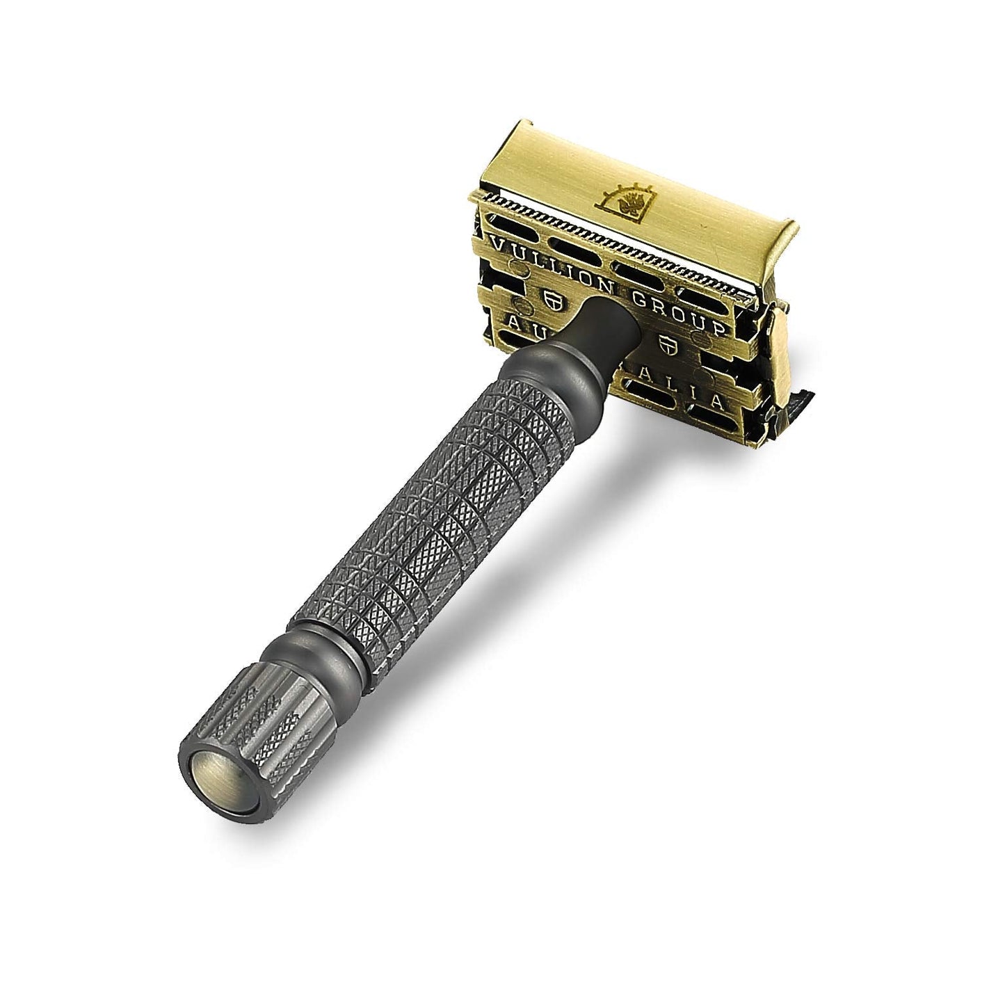 VIKINGS BLADE Double Edge Safety Razor for Men + 5 Swedish Steel Blades + Luxury Case. Smooth, Reusable, Recyclable (Chieftain “5 BC”) Beauty and Personal Care Vikings Blade