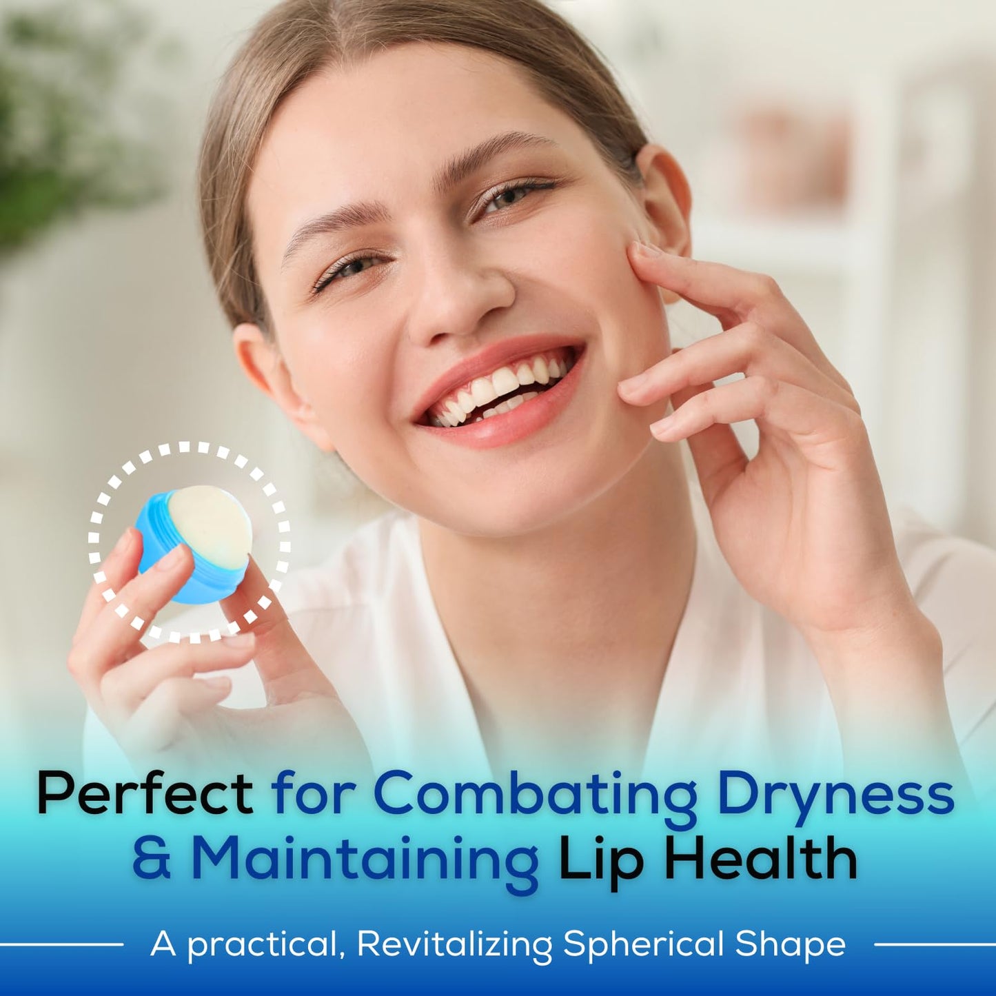 AlignerOff SoftBeso Lip Balm Blueberry Flavor - Moisturizing Lip Balm for Soft, Beautiful Lips - Hydrating & Nourishing Vegan Lip Care for Dry Beauty and Personal Care AlignerOff