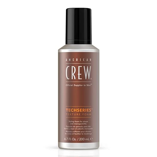 American Crew Men's Hair Texture Foam Techseries, Like Hair Gel, 6.7 Fl Oz Beauty & Personal Care AMERICAN CREW
