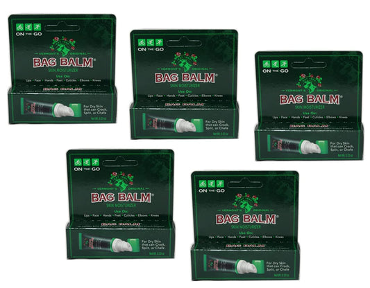 Bag Balm On-the-Go Tube, 0.33 oz Per Tube (5 Tubes) Beauty and Personal Care Bag Balm