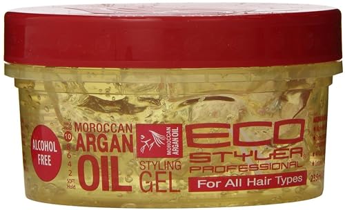ECOCO EcoStyler Gel, Moroccan Argan Oil, 8 oz (Pack of 2) Beauty & Personal Care ECOCO