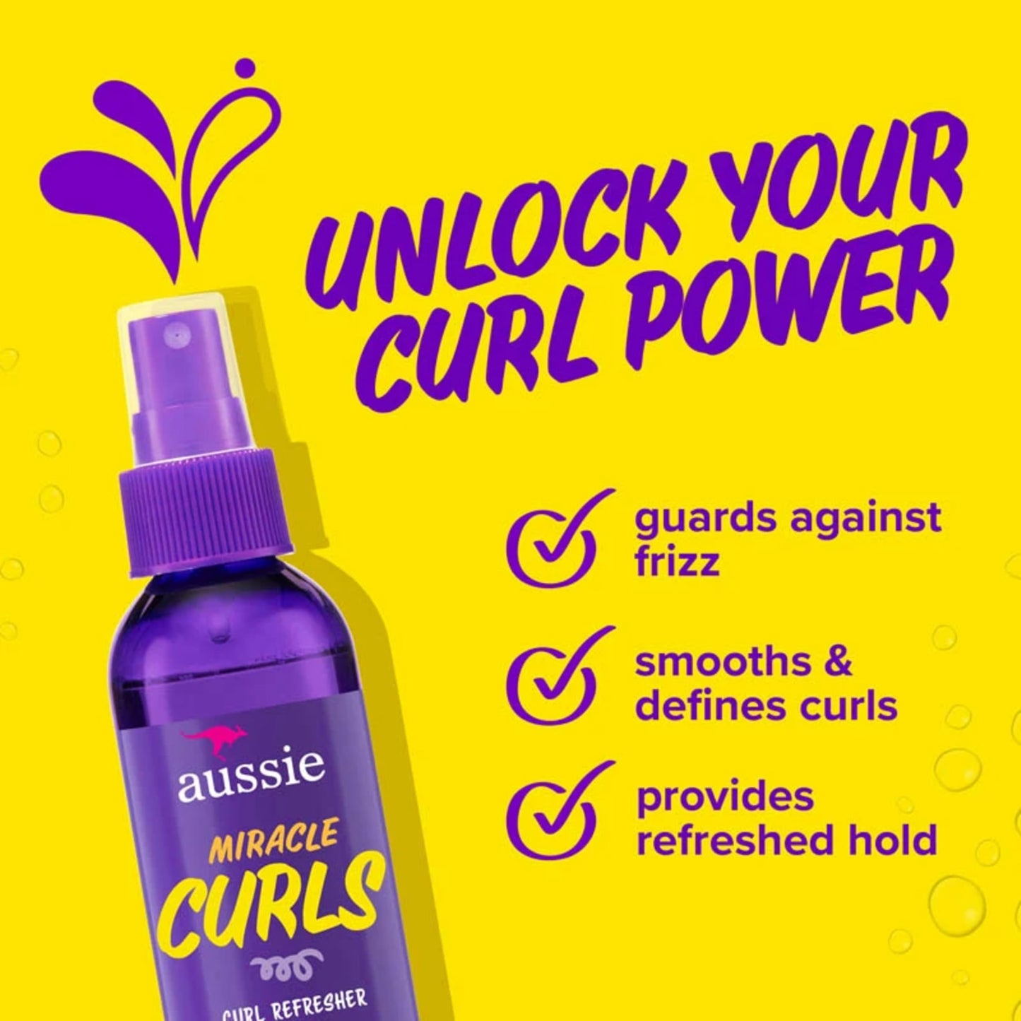 Aussie Miracle Curls Curl Refresher Maximum Hold 5.7 Ounce (170ml) (Pack of 2) Beauty & Personal Care Aussie