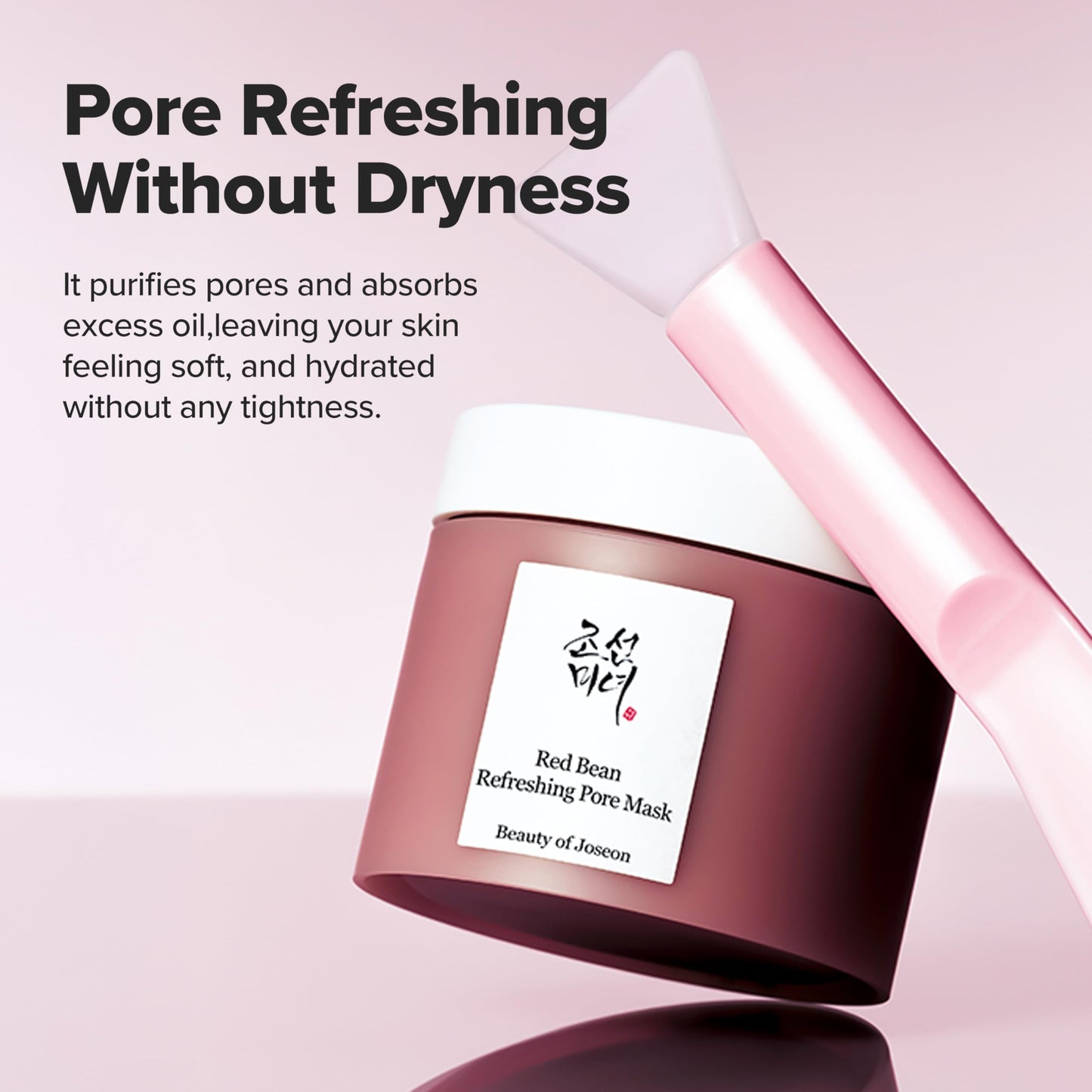 Beauty of Joseon Red Bean Pore Refreshing Mask Mud Cream Hydrating Wash Off Pack, Pore Cleansing Exfoliator, Korean Skin Care for Men and Women 140ml Beauty and Personal Care Beauty of Joseon
