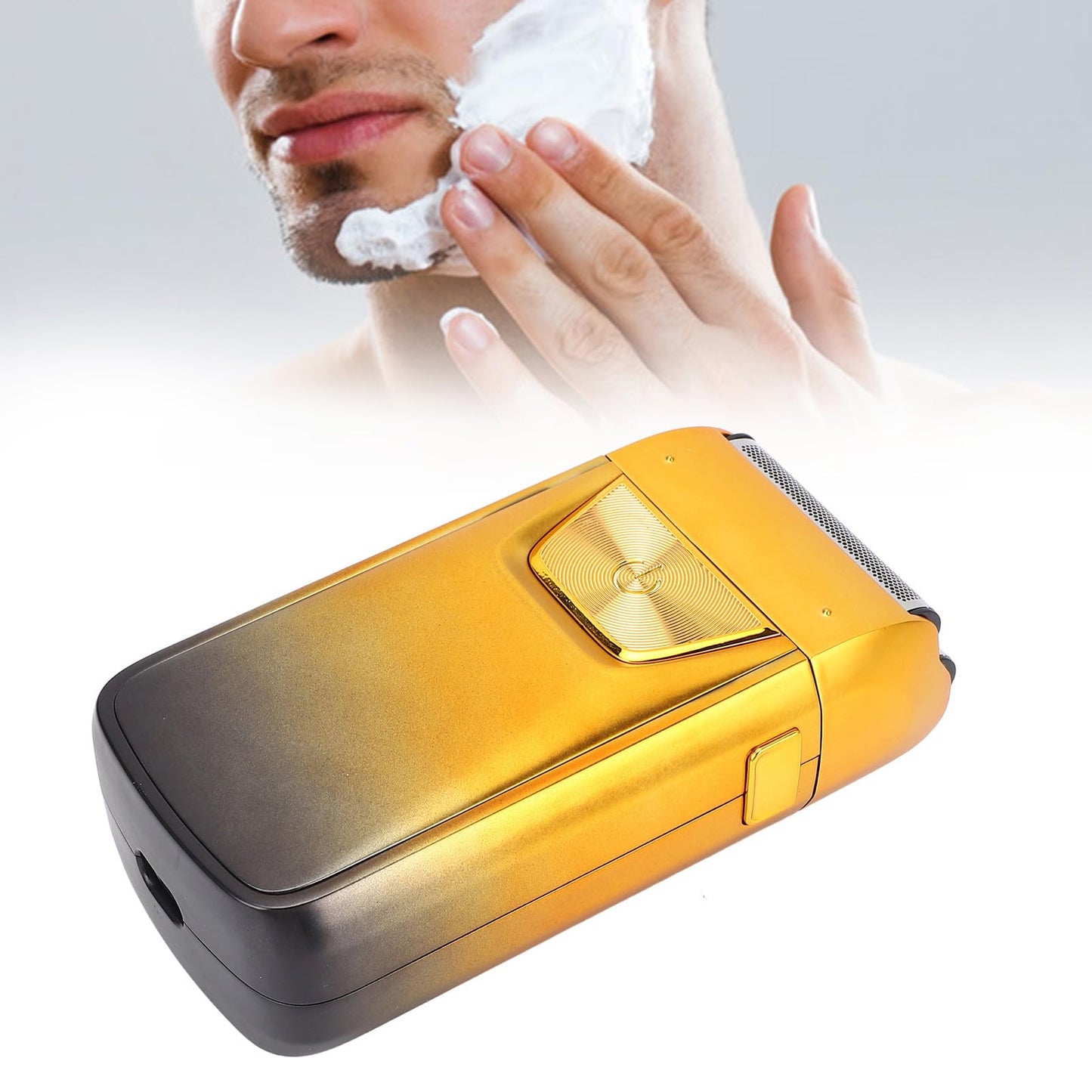 Brrnoo Electric Foil Clipper for Men LED Display Sideburn Clippers and Trimmer with 1200mAh Battery, Adjustable Head, Double Foils Hair and Beard Beauty and Personal Care Brrnoo