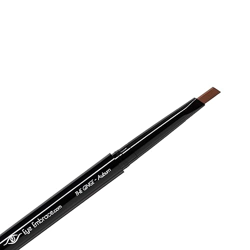 Eye Embrace The Ginge: Auburn Red Eyebrow Pencil - Waterproof, Double-Ended Automatic Angled Tip & Spoolie Brush, Cruelty-Free Beauty & Personal Care Eye Embrace