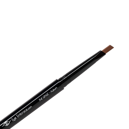 Eye Embrace The Ginge: Auburn Red Eyebrow Pencil - Waterproof, Double-Ended Automatic Angled Tip & Spoolie Brush, Cruelty-Free Beauty & Personal Care Eye Embrace