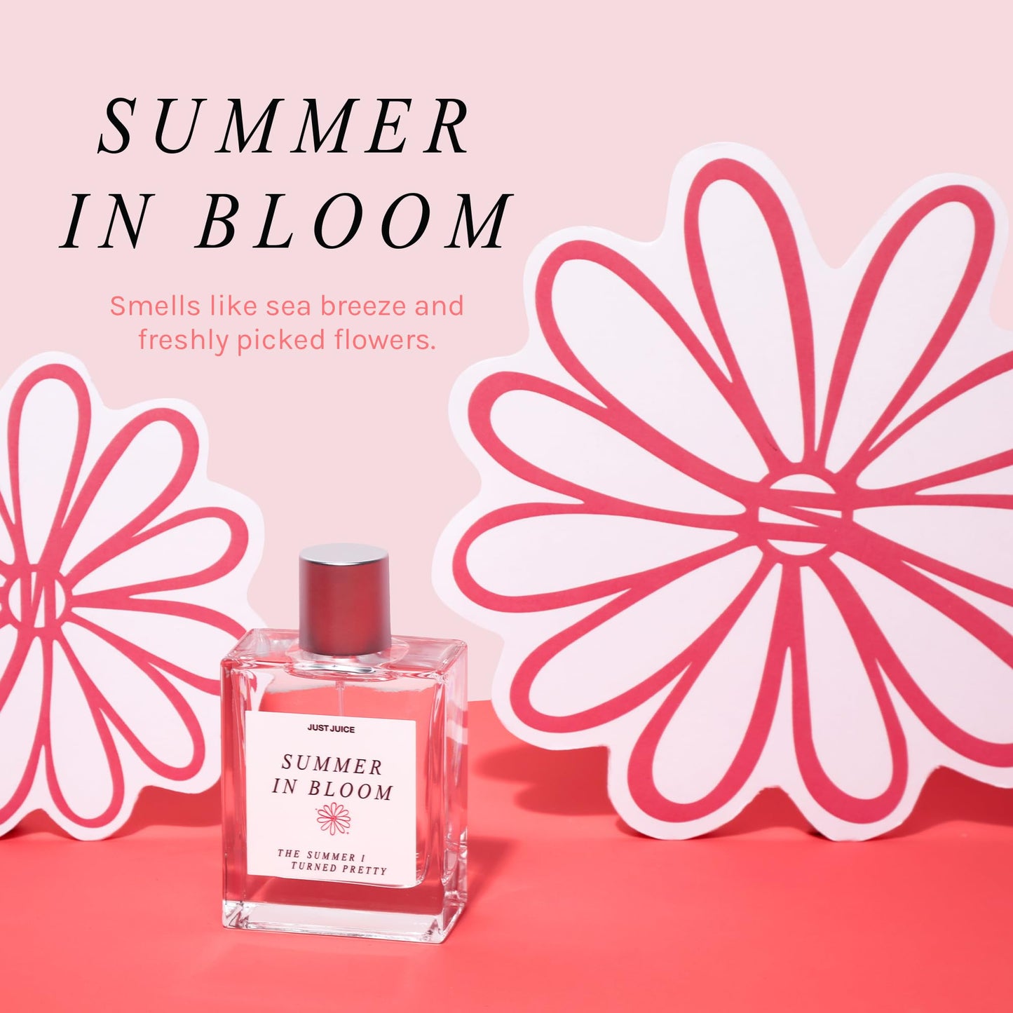 Just Juice - The Summer I Turned Pretty Summer in Bloom - Fresh, Sun-Kissed Floral Perfume for Women and Men - 3.4 oz Beauty & Personal Care Just Juice