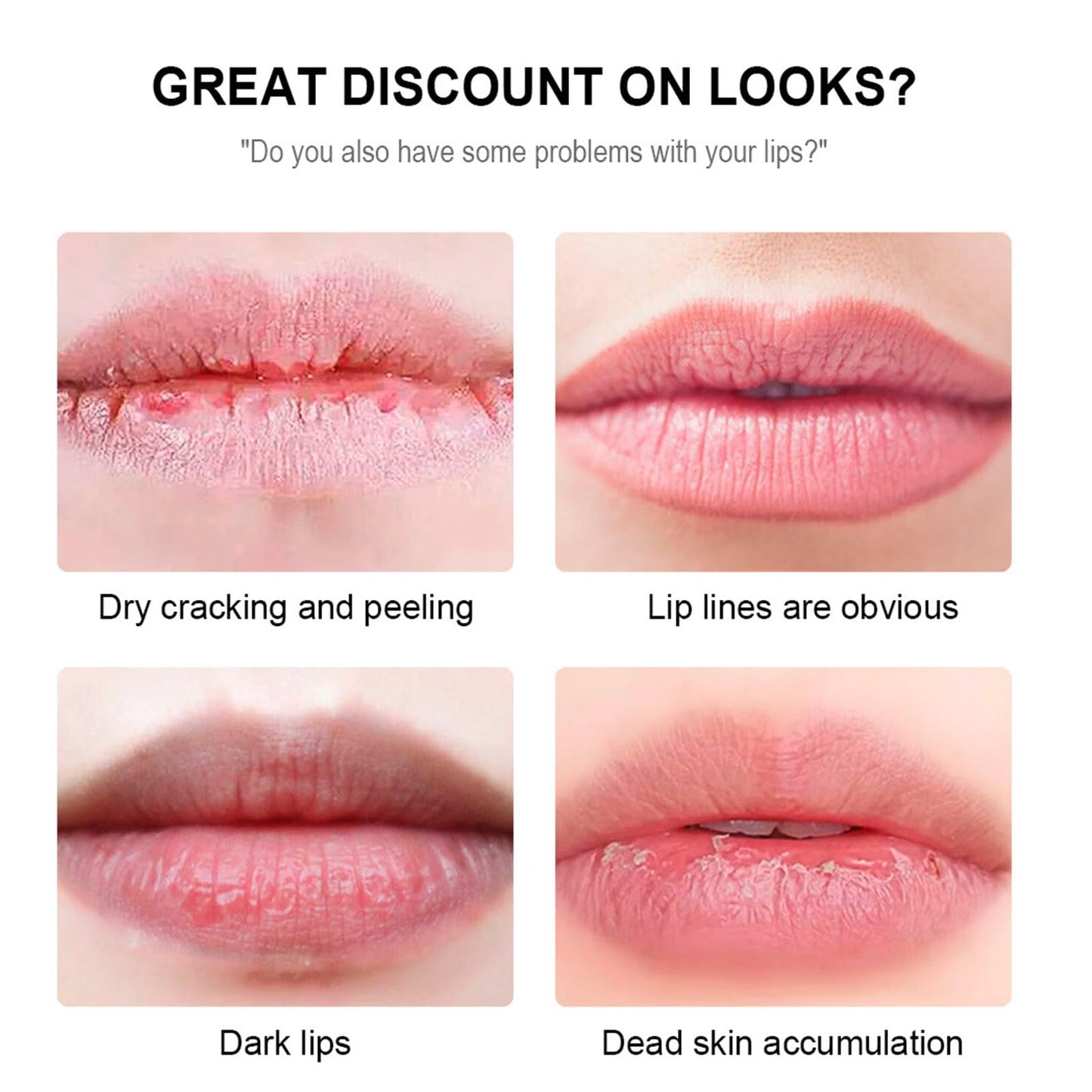 Lip Glowy Balm,4 Pack Fruit Glowy Lip Balm,Vitamin E Lip Glowy Balm Set Reduce Lip Lines, Enhance Lip Color,Moisturizing & Plump Quickly Replenishing Beauty and Personal Care Grospe