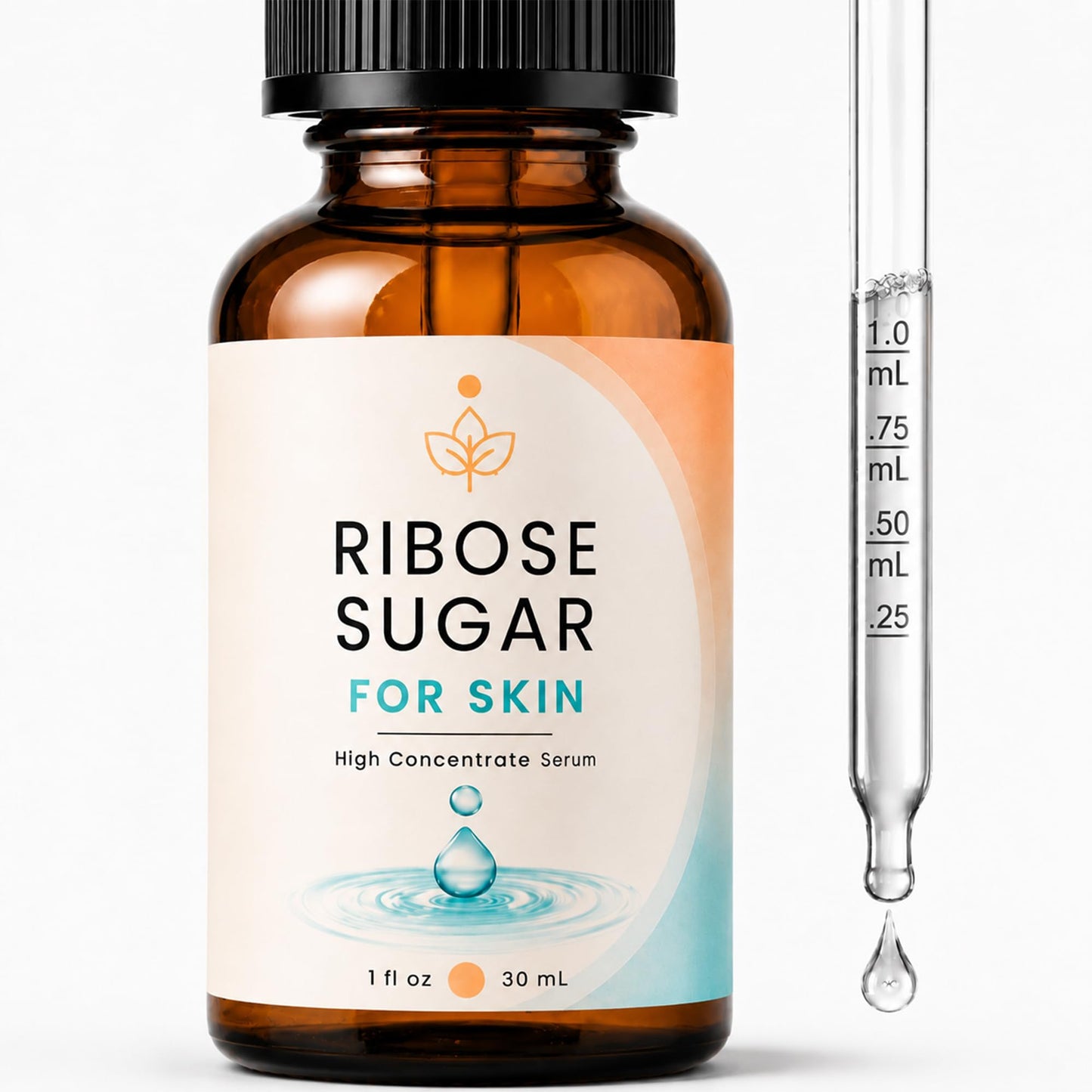 D-Ribose Sugar For Skin Serum - Ribose Sugar for Skin - Face Serum - Skin Serum - Glow Serum - Ribose Face Serum - 1 fl oz - Unscented Beauty & Personal Care Laré Naturals